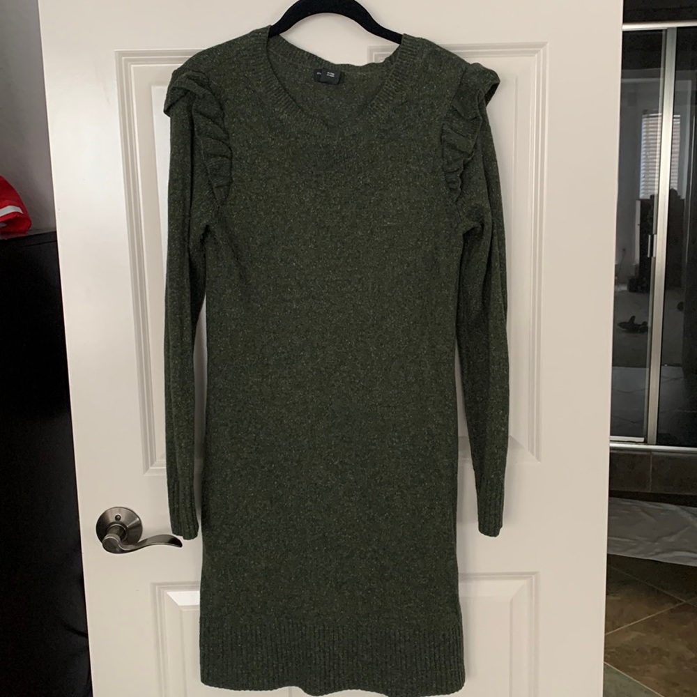 Green club Monaco sweater dress